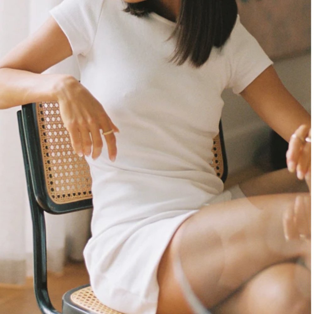 Princess Polly Classic Mini Dress White